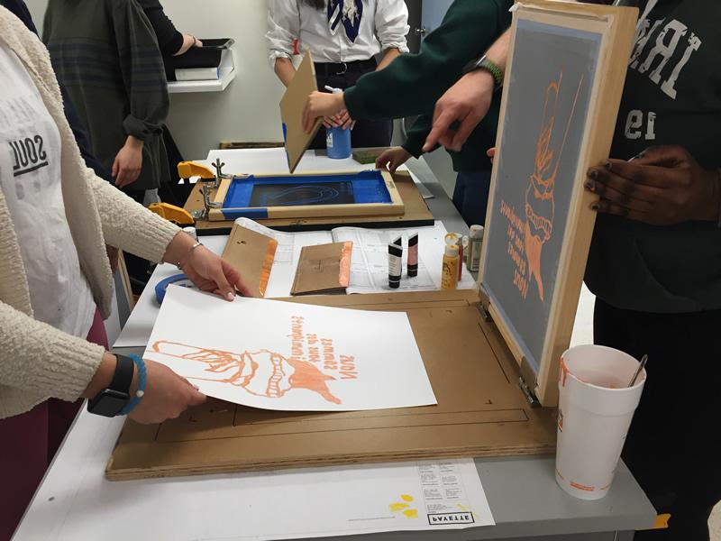 Screen printing project